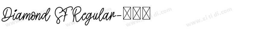 Diamond SF Regular字体转换